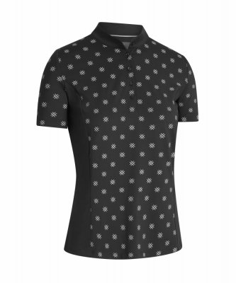 Callaway Chev Floral dámské golfové triko, černé, vel. L DOPRODEJ