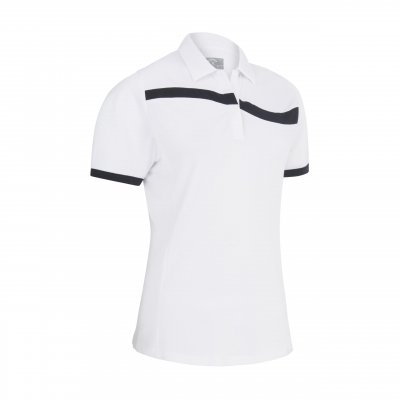 Callaway Colourblock dámské golfové triko, bílé