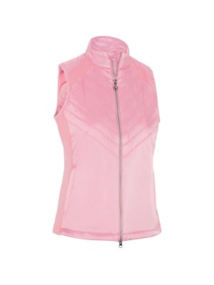 Callaway Chev Primaloft dámská golfová vesta, světle růžová