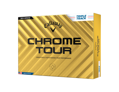 Callaway Chrome Tour Triple Track 24 golfové míče - bílé 12 ks