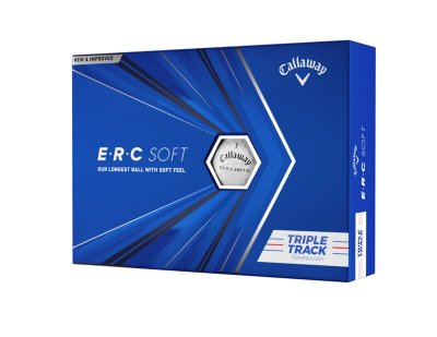 Callaway ERC Soft Triple Track golfové míče - bílé 12 ks