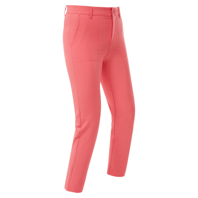 FootJoy Stretch Cropped dámské golfové kalhoty, korálové