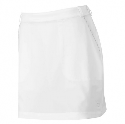 FootJoy Lightweight Woven dámská golfová sukně, bílá, vel. S DOPRODEJ