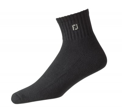 FootJoy ComfortSof Sport pánské golfové ponožky, 3 páry, černé