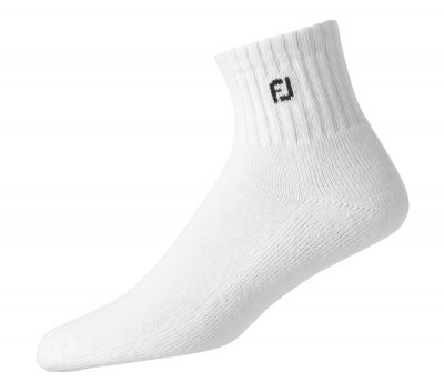 FootJoy ComfortSof Sport pánské golfové ponožky, 3 páry, bílé