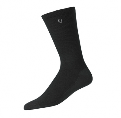 FootJoy ProDry Lightweight Crew pánské golfové ponožky, černé