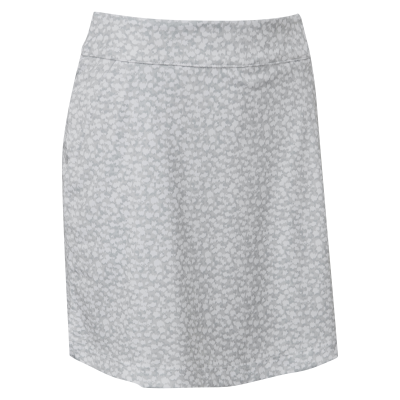 FootJoy Interlock Print dámská golfová sukně, šedá/bílá DOPRODEJ