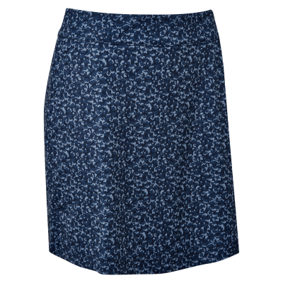 FootJoy Interlock Print dámská golfová sukně, tmavě modrá, vel. S, DOPRODEJ
