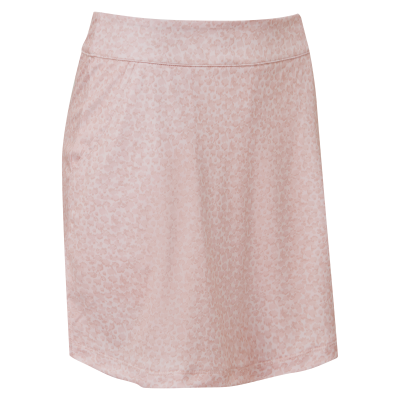 FootJoy Interlock Print dámská golfová sukně, světle růžová, vel. S DOPRODEJ