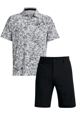 Under Armour pánská letní kombinace bílá/černá