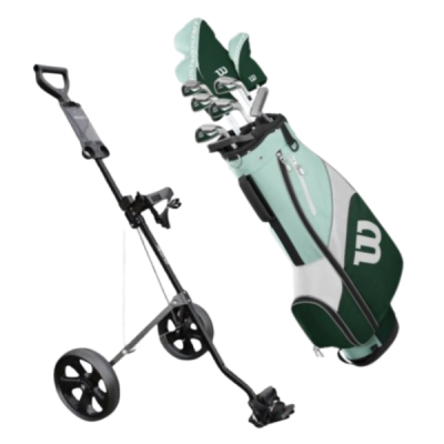 Wilson ProStaff SGI dámský golfový 1/2 set, levý + Masters 1 vozík