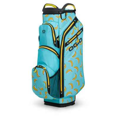 OGIO All Elements Bananarama Silencer Cart bag, tyrkysový/žlutý DOPRODEJ