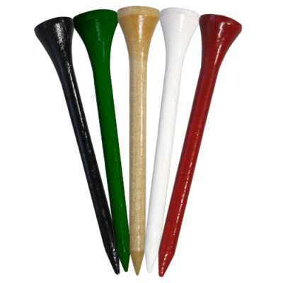 Pride Golf Deluxe dřevěná týčka 53 mm, 15 ks