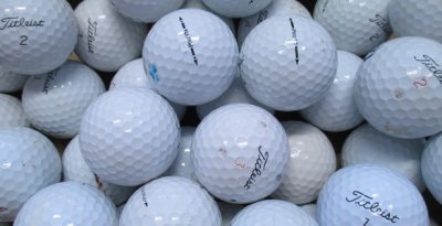 Hrané golfové míčky, 1 ks, kvalita A/B (TITLEIST PRO V1, PRO V1X)