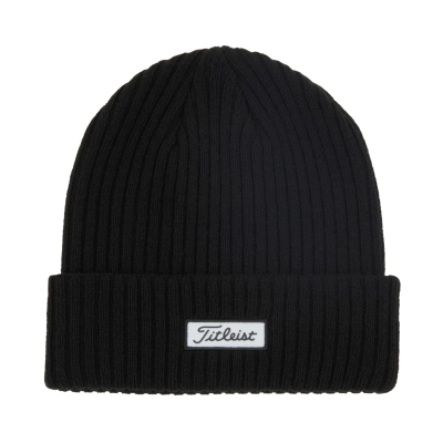 Titleist Charleston Cuff Knit zimní čepice, černá