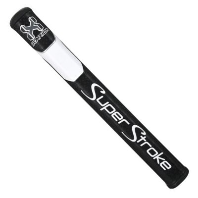 SuperStroke Traxion Tour Series 1.0 putter grip, černý/bílý