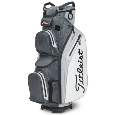 Titleist 14 StaDry Cart bag, šedý/bílý