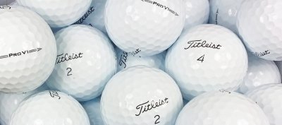 Hrané golfové míčky, 1 ks, kvalita A/A+ (TITLEIST PRO V1, PRO V1X)