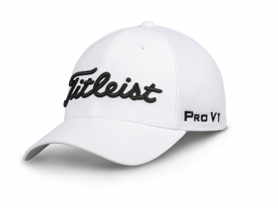Titleist Tour Sports Mesh golfová čepice, bílá/černá