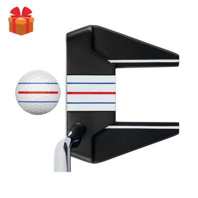 Odyssey Triple Track Seven putter 35'', levý + 3 míčky Callaway ERC Soft ZDARMA