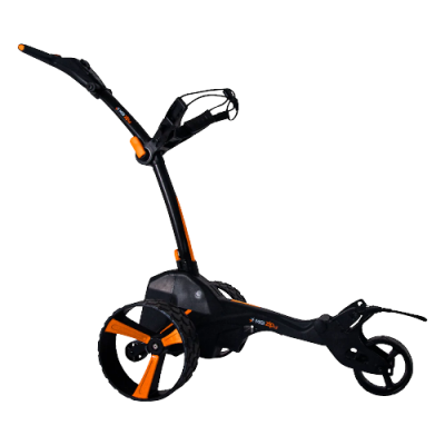 MGI ZIP X4 DHC elektrický golfový vozík, baterie 250 Wh, černý/oranžový