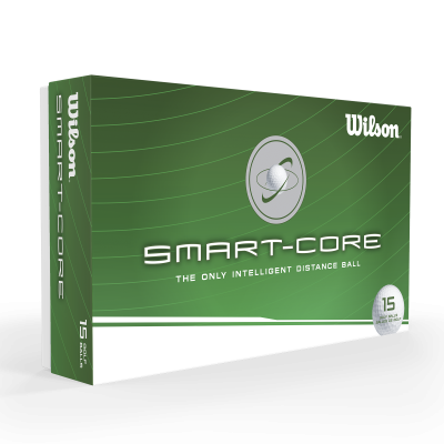 Wilson Smart Core Pro Distance 15s golfové míče - bílé 15 ks