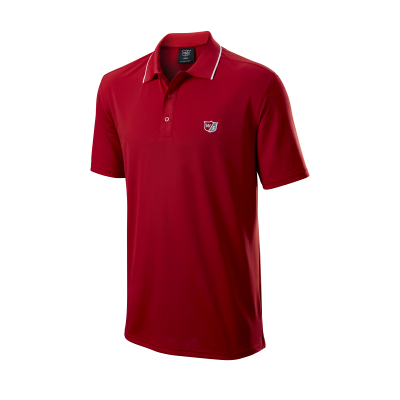 Wilson Classic pánské golfové triko, červené, vel. M DOPRODEJ