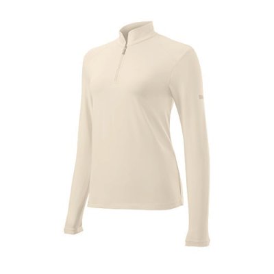Wilson Staff Thermal Tech dámská golfová mikina, světle béžová, vel. XL DOPRODEJ