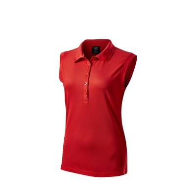 Wilson Staff dámské golfové triko bez rukávů, červené