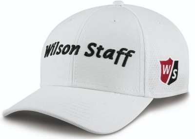 Wilson Staff Tour Mesh dětská golfová čepice, bílá