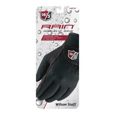 Wilson Staff Rain Non-Slip Grip rukavice dámské černé, pár, vel. L