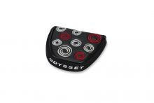 Odyssey Swirl headcover na putter, mallet, černý