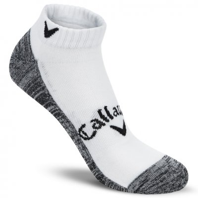 Callaway Tour Opti-Dri Low pánské golfové ponožky, bílé/šedé, vel. L/XL DOPRODEJ