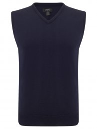 Callaway Merino V-Necked pánská golfová vestička, tmavomodrá, vel. XL DOPRODEJ