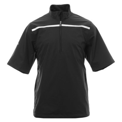 Callaway Chest Stripe pánská golfová bunda s krátkým rukávem, černá, vel. M DOPRODEJ