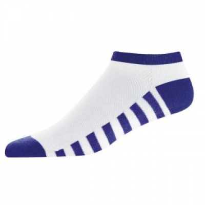 FootJoy Sportlet dámské golfové ponožky, bílá/tmavomodrá