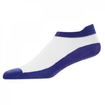 FootJoy Golfleisure dámské golfové ponožky, bílá/tmavomodrá