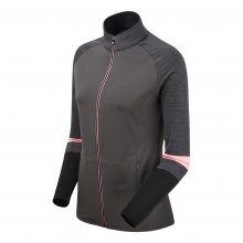 FootJoy Full-Zip French Terry Chill Out dámská golfová mikina, šedá, vel. L DOPRODEJ