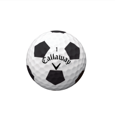 Callaway Chrome Soft Truvis Technology 2018 golfové míče - bílé/černé 1 ks