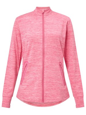 Callaway Space Dye Heathered dámská mikina, růžová, vel. L DOPRODEJ