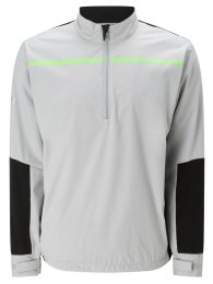 Callaway 1/4 Zip Chest Stripe Wind pánská golfová bunda, šedá DOPRODEJ