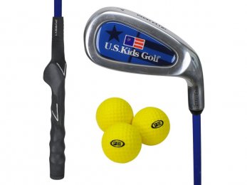 US Kids RS 45 Yard Club + 3 Yard míčky, levá (114 cm)