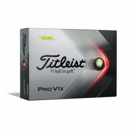 Titleist PRO V1X 2021 golfové míče - žluté 12 ks