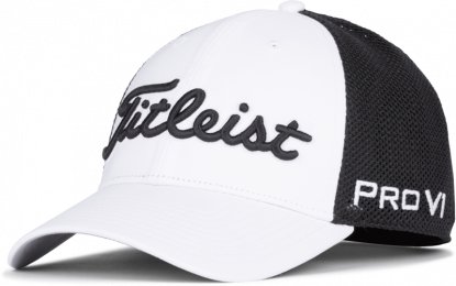 Titleist Tour Performance Mesh golfová čepice, bílá/černá