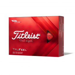 Titleist TruFeel 2022 golfové míče - červené matné 12 ks 
