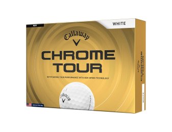 Callaway Chrome Tour 26 golfové míče - bílé 12 ks