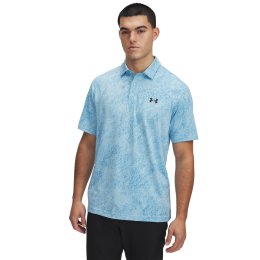 Under Armour Drive Jacquard pánské triko, světle modré