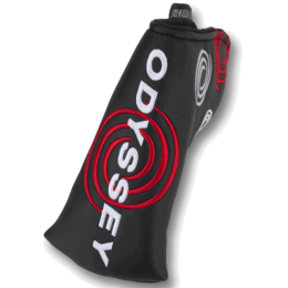 Odyssey Swirl headcover na putter, blade, černý