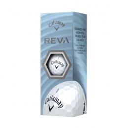 Callaway REVA dámské golfové míče - bílé 3 ks