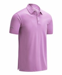 Callaway Swingtech Solid pánské golfové triko, světle růžové, vel. XL DOPRODEJ
